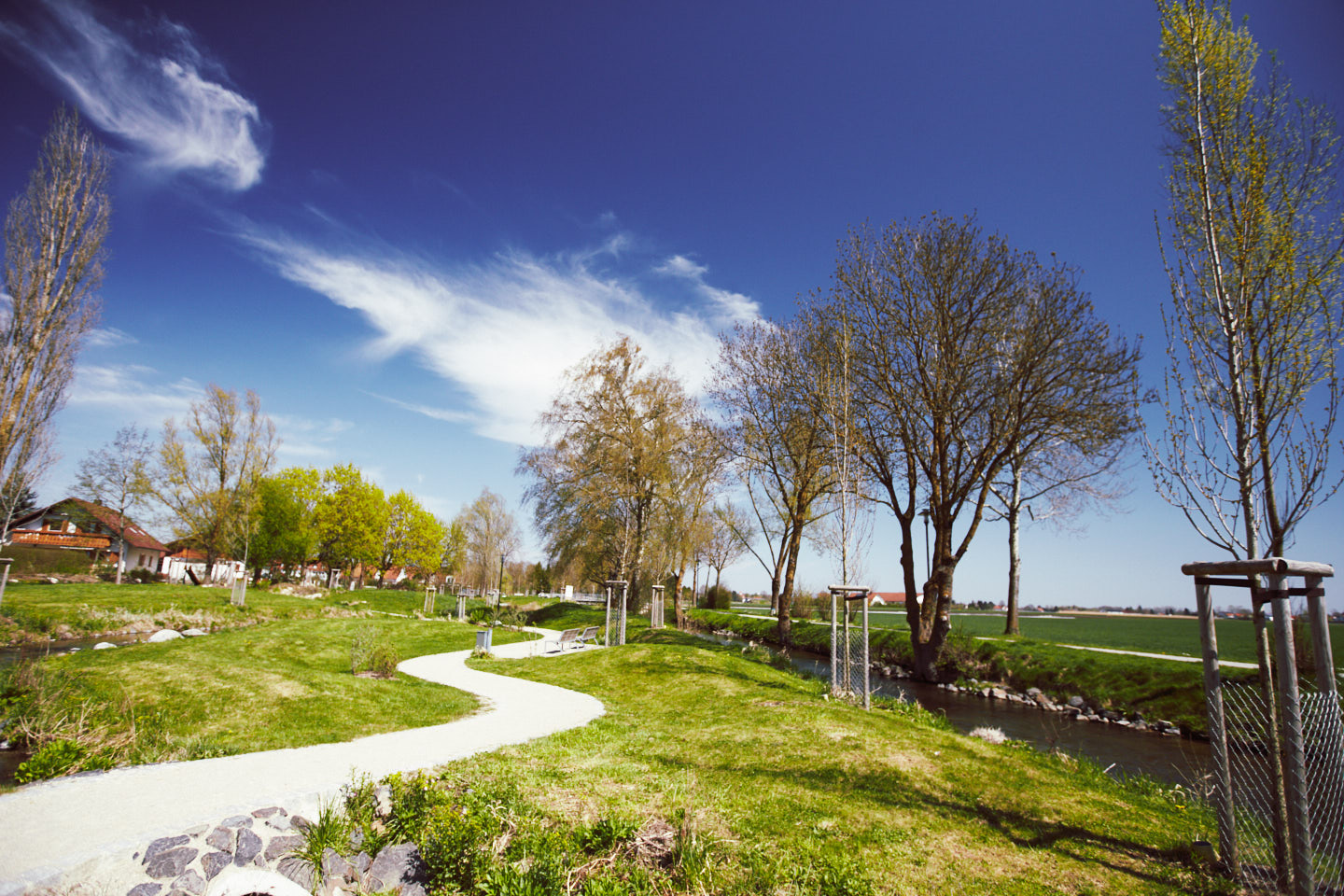 Goldachpark Hallbergmoos Erholung